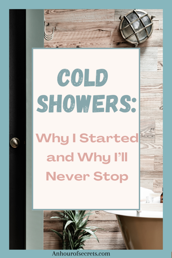 advantages of a cold shower